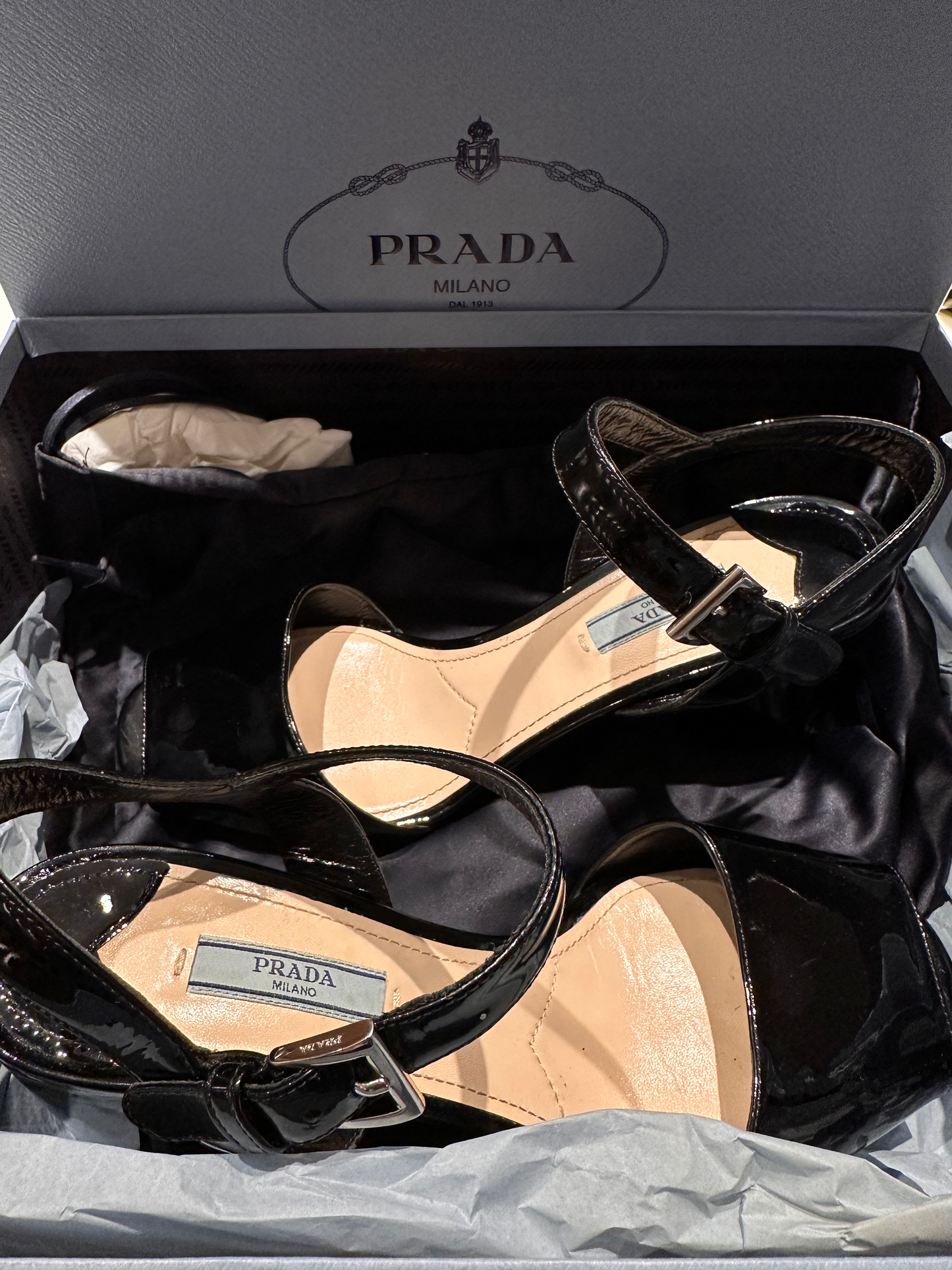 Prada Slingback Heels Calzature Donna Size 39.5