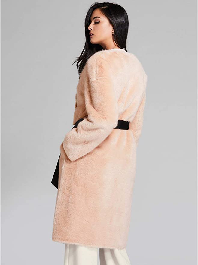 Faux-Fur Coat Reversible: GUESS by Marciano